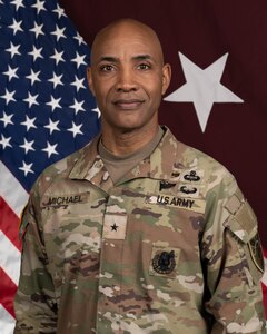 Brig. Gen. Tracy Michael, Commanding General, 68th Theater Medical Command