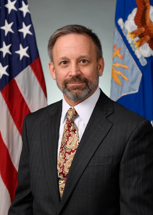 This is the official portrait of SES Gregory Parsons. (U.S. Air Force photo by Eric Dietrich)
