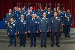 IHR 2026 Class Photo at Jones Auditorium, Air War College