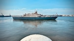 NAVAL STATION MAYPORT, Fla. (May 11, 2026) – The Freedom-variant littoral combat ship USS Cooperstown (LCS 23) departs Naval Station Mayport to begin operations in support of its scheduled deployment. Cooperstown assumed duties previously executed by the Freedom-variant littoral combat ship USS Wichita (LCS 13) in support of USNORTHCOM’s border security objectives. Cooperstown is the first ship to bear the name, and honors 70 military veterans who are members of the National Baseball Hall of Fame located in Cooperstown, New York.  These particular veterans had their baseball careers interrupted in order to serve in conflicts ranging from the Civil War through the Korean War. (U.S. Navy photo by David Holmes)