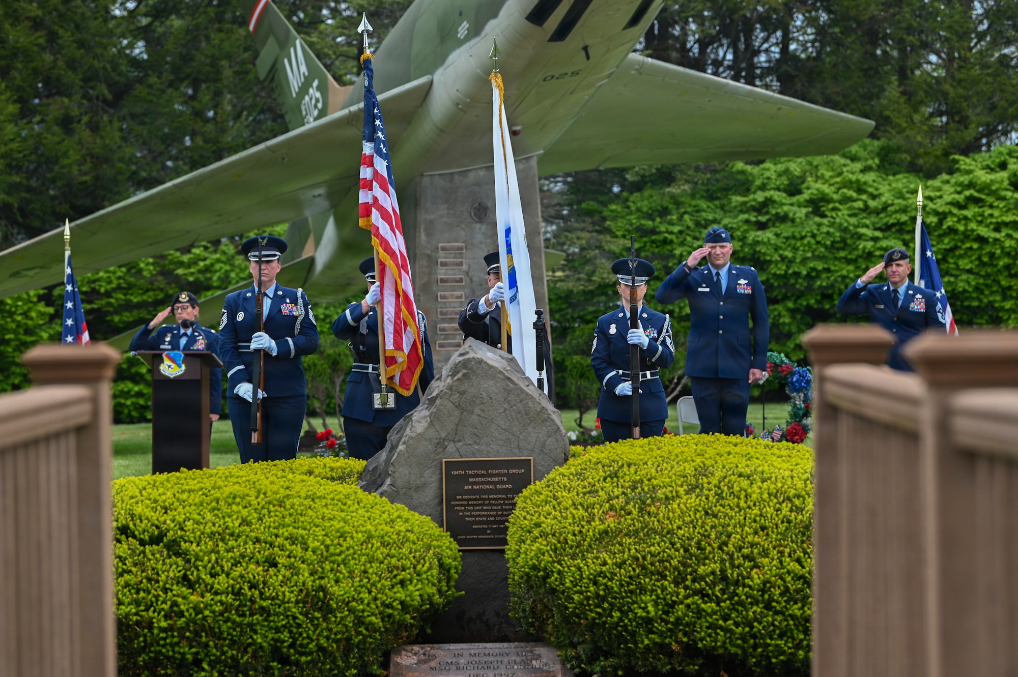 104th Fighter Wing Honors Fallen Barnestormers
