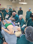 linicians and nursing staff assigned to David Grant Medical Center participate in operating room pressure injury prevention training at Travis Air Force Base, Calif., May 2026. The Wound Care Optimization Team provides competency-based education and hands-on instruction designed to strengthen patient safety and improve wound prevention practices throughout the medical center. (U.S. Air Force photo)