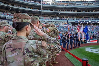 National Guard Day at Nationals Park Celebrates Guard Service, Community