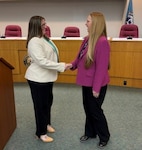 DCAA Director Awards Coins to Outstanding Employees