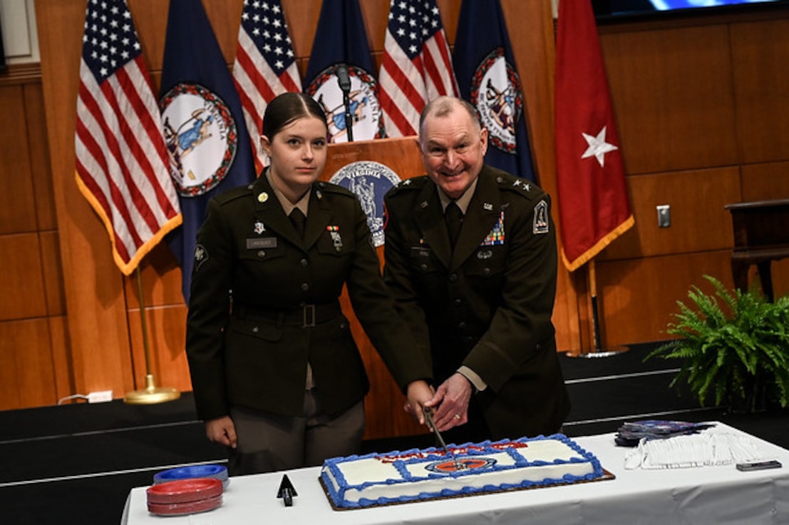 Gov. Spanberger helps VNG recognize 419th birthday