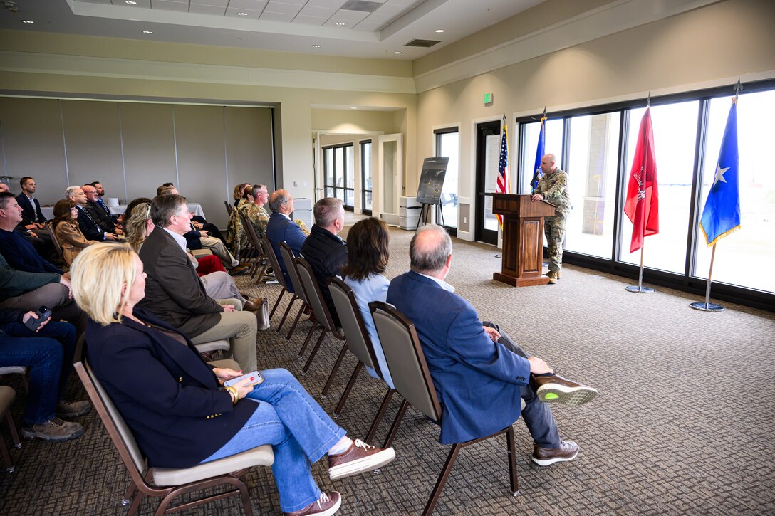 F-35/T-7A East Campus Infrastructure project groundbreaking