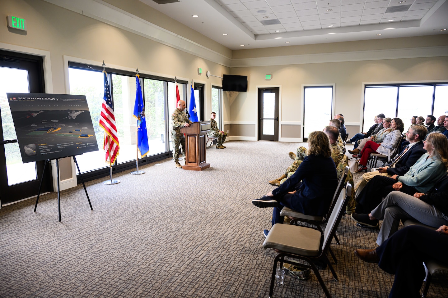F-35/T-7A East Campus Infrastructure project groundbreaking