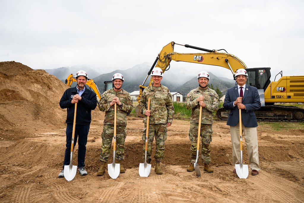 F-35/T-7A East Campus Infrastructure project groundbreaking