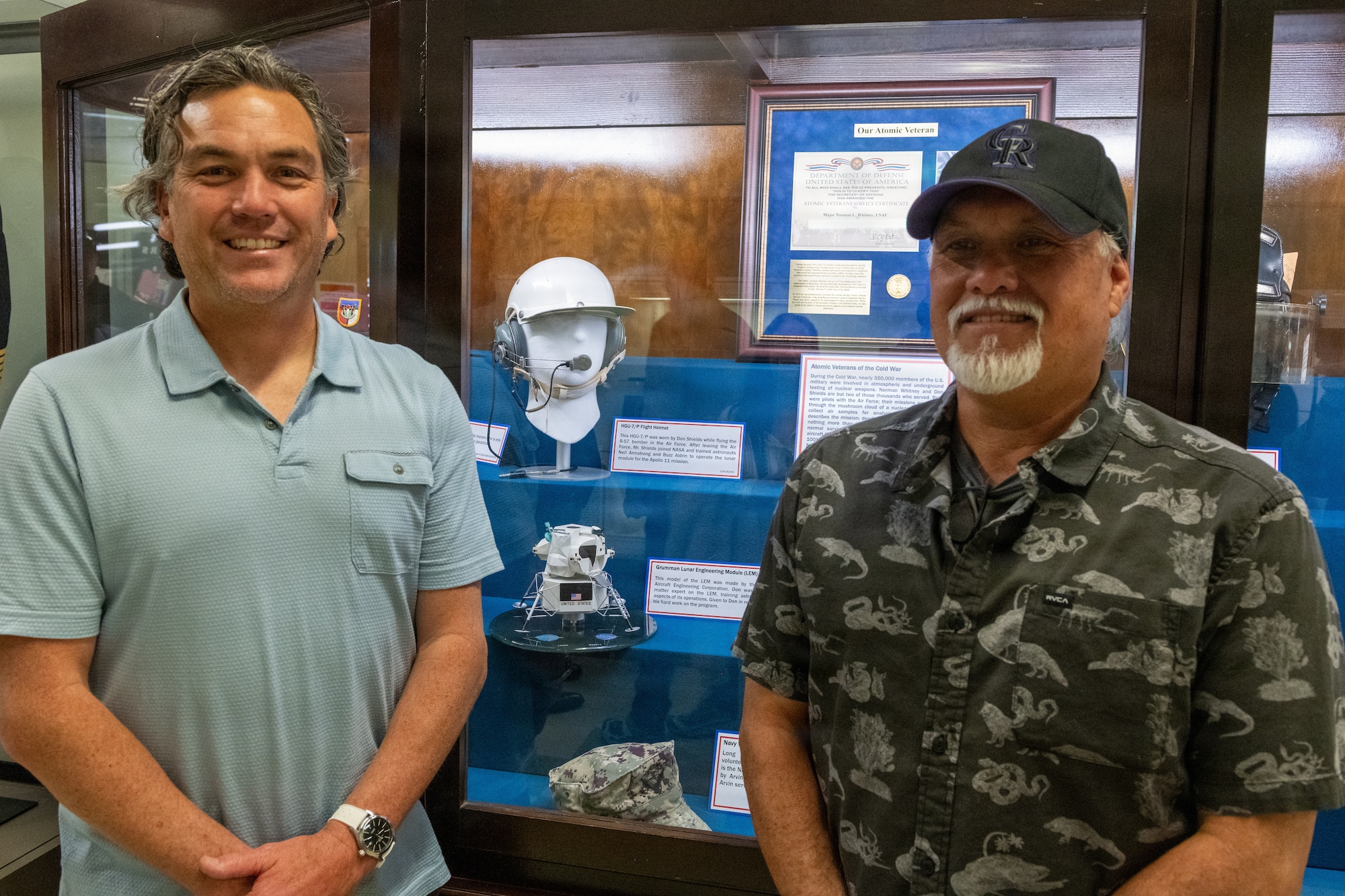 Don Shields' sons pose for a photo