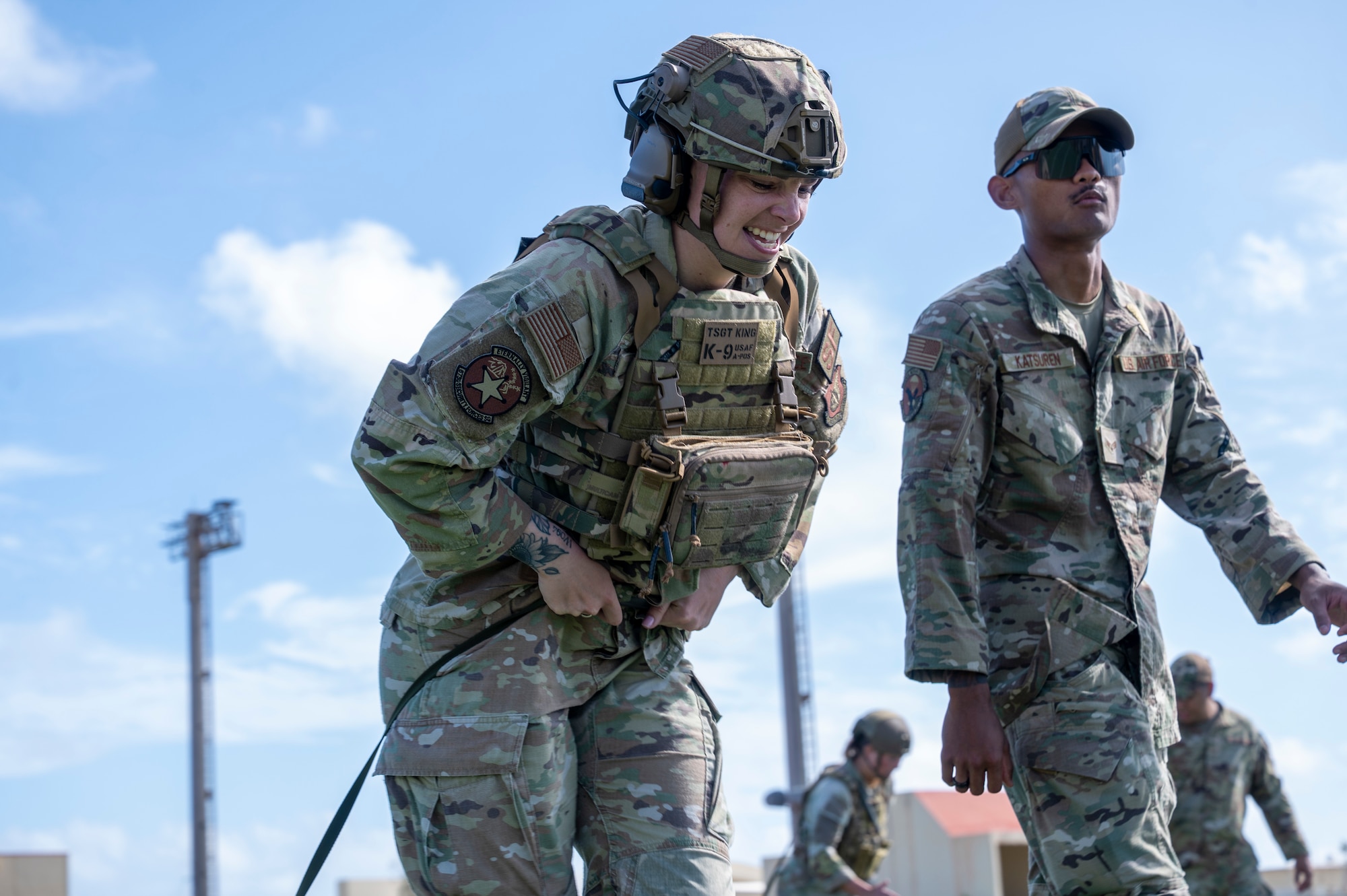 Pacific Security Forces Airmen and allies compete against each other in combat skill challenges.