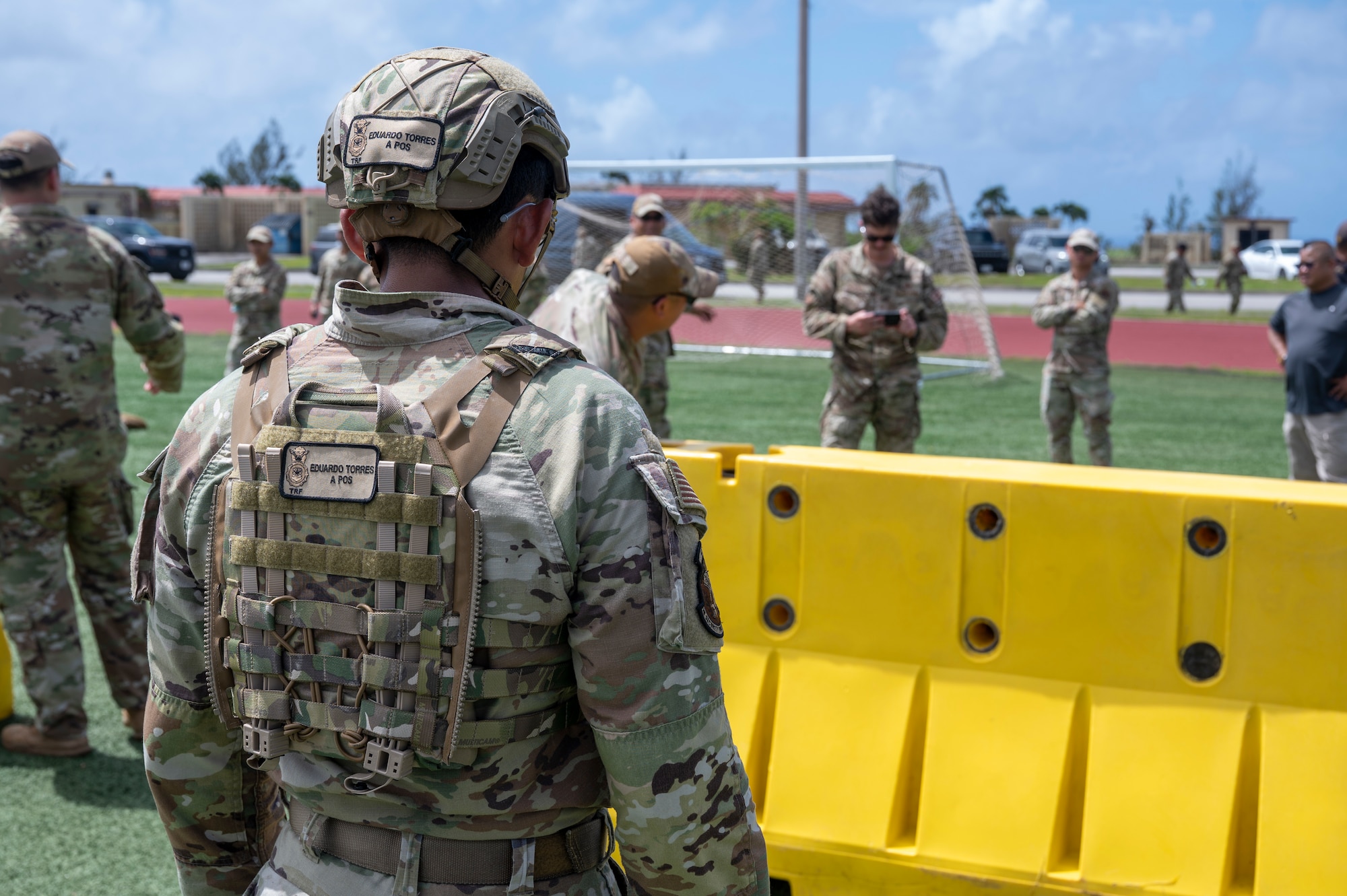 Pacific Security Forces Airmen and allies compete against each other in combat skill challenges.