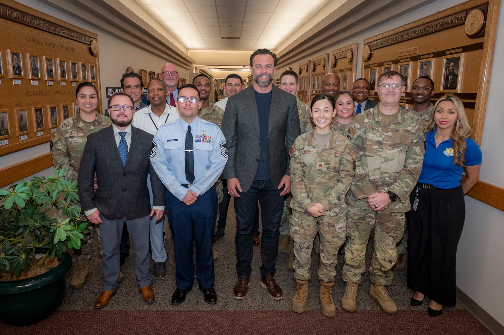 During his visit, Lohmeier received briefings from AFIMSC leadership providing our role and responsibility in DAF-wide installation and warfighter lethality and readiness