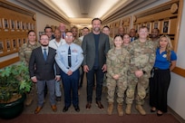 During his visit, Lohmeier received briefings from AFIMSC leadership providing our role and responsibility in DAF-wide installation and warfighter lethality and readiness