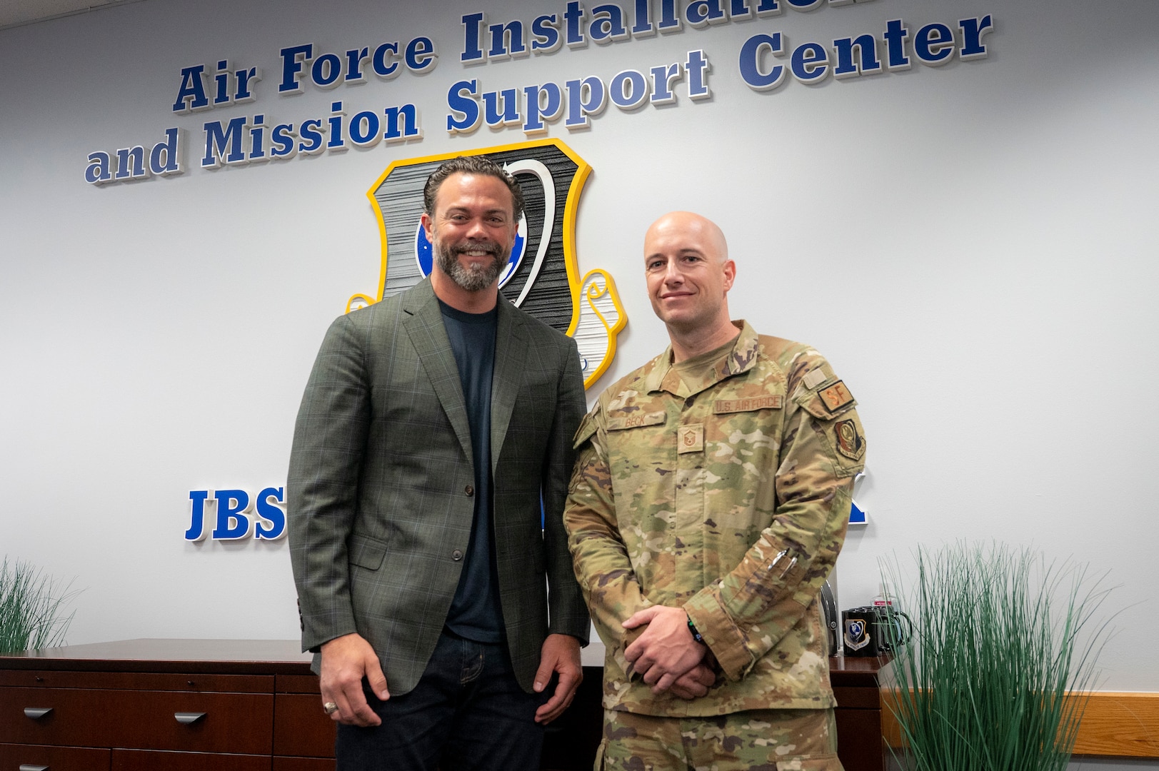 During his visit, Lohmeier received briefings from AFIMSC leadership providing our role and responsibility in DAF-wide installation and warfighter lethality and readiness