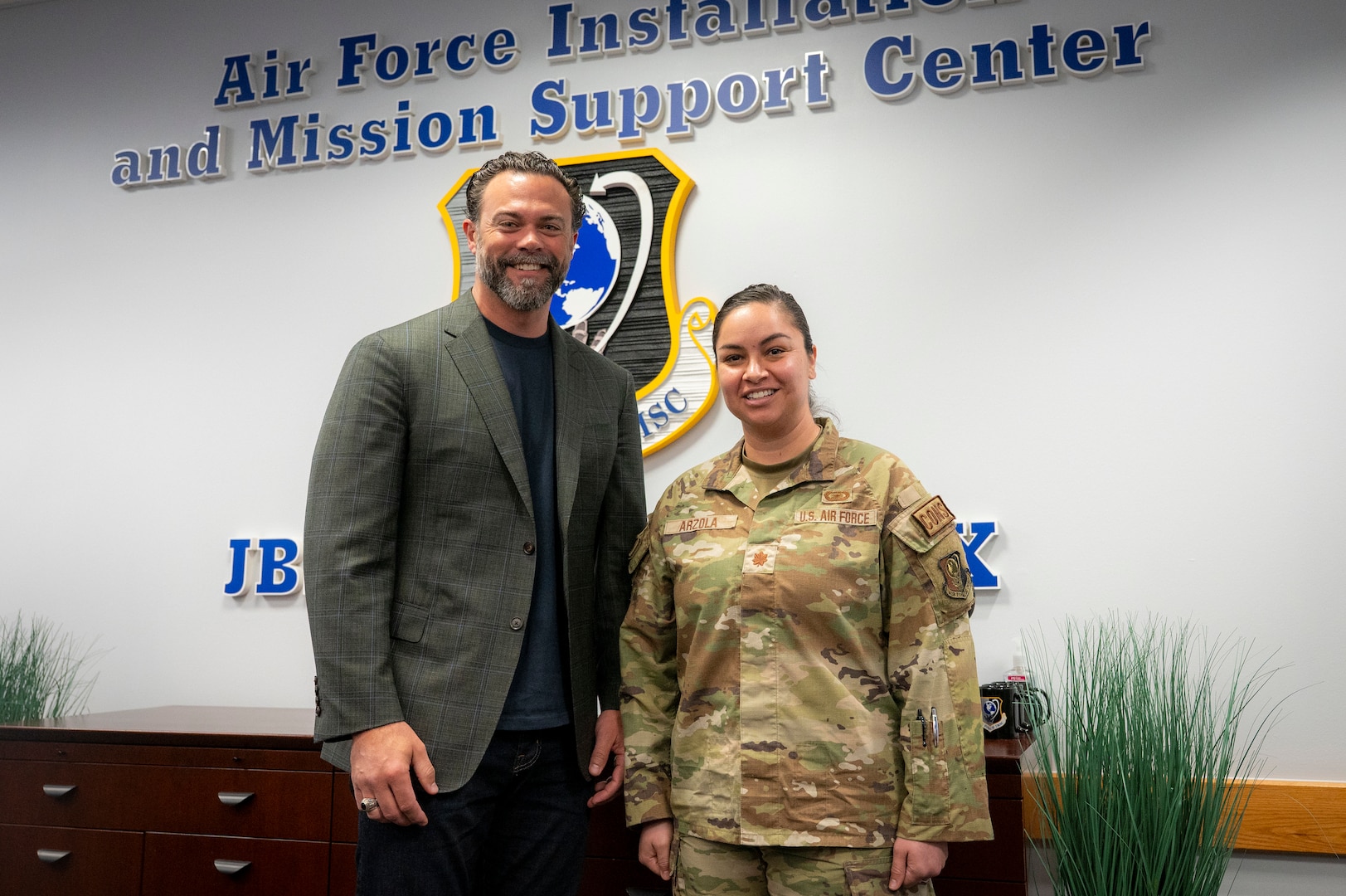 During his visit, Lohmeier received briefings from AFIMSC leadership providing our role and responsibility in DAF-wide installation and warfighter lethality and readiness.