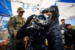 U.S. Navy Diver 3rd Class Mark Obymachow assigned to Navy Mobile Diving and Salvage Unit 1 participates in an integrated multinational dive to recover a simulated sunken vessel during Salvage Exercise Korea 2026 at Jinhae Naval Base, Republic of Korea, April 8, 2026. Commander, Logistics Group Western Pacific/Task Force 73 sustains the U.S. Navy’s maritime forces and is responsible for all diving and salvage operations in the Western Pacific in support of a free and open Indo-Pacific. (U.S. Navy photo by Mass Communication Specialist 2nd Class Jordan Jennings)