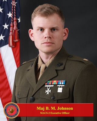 Portrait of Major Brandon M. Johnson