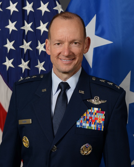 This is the official portrait of Lt. Gen. Christopher J. Niemi.