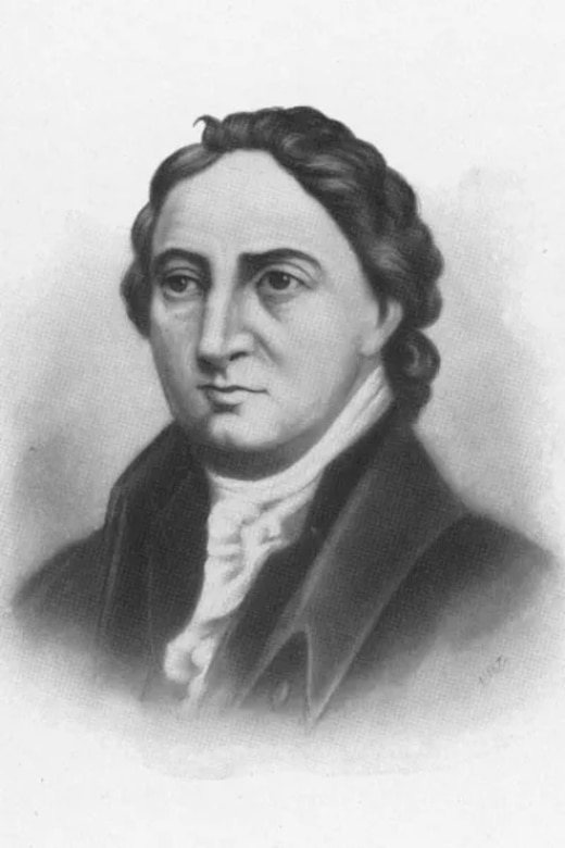 A black and white illustration of a man in formal attire.