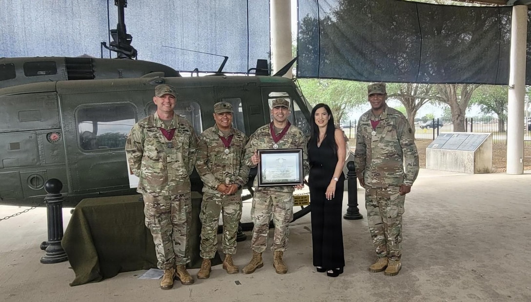 Army Reserve Maj. Carlos Ramirez-Barrios inducted into prestigious military order