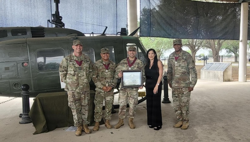 Army Reserve Maj. Carlos Ramirez-Barrios inducted into prestigious military order