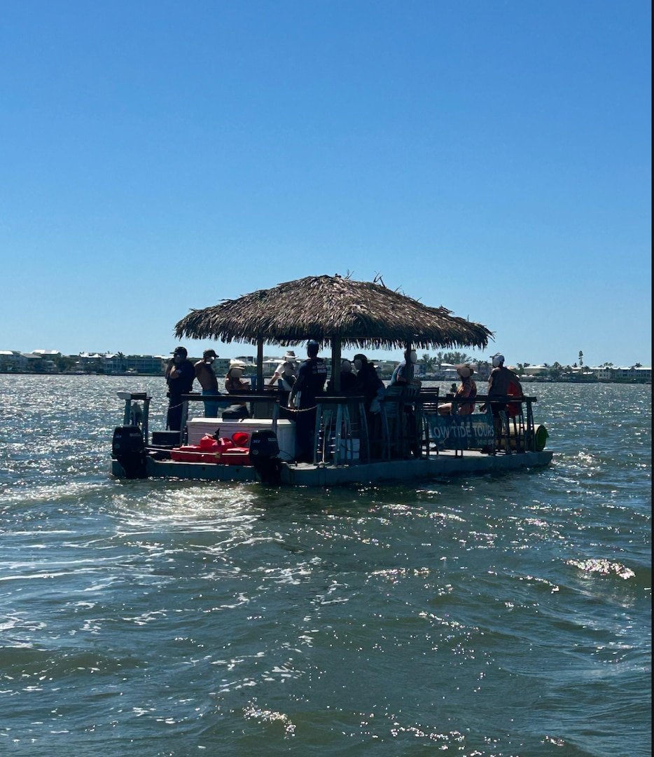 A Coast Guard Station Cortez law enforcement crew terminated an illegal charter voyage that was acting as a bareboat charter, Thursday, near Anna Maria Island. Coast Guard officers deemed the 54-foot vessel, Maititiki, to be operating as an illegal small passenger vessel, terminated the charter’s voyage, and escorted the boat and passengers back to Coquina Beach. (U.S. Coast Guard courtesy photo)