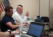 Isaac Newman, director of U.S. Army Medical Logistics Command’s Medical Maintenance Operations Division in Tracy, California, joins the conversation during a training event focused on AI-assisted auditing for quality management, held April 28-29 at AMLC’s medical maintenance facility at Hill Air Force Base, Utah. The event centered around the ISO 9001 quality management standards within AMLC’s Medical Maintenance Management Directorate.
