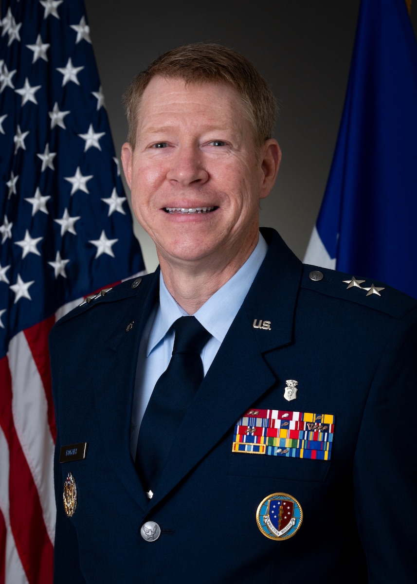 This is the official portrait of Maj. Gen. (Dr.) Robert K. Bogart. (U.S. Air Force photo)