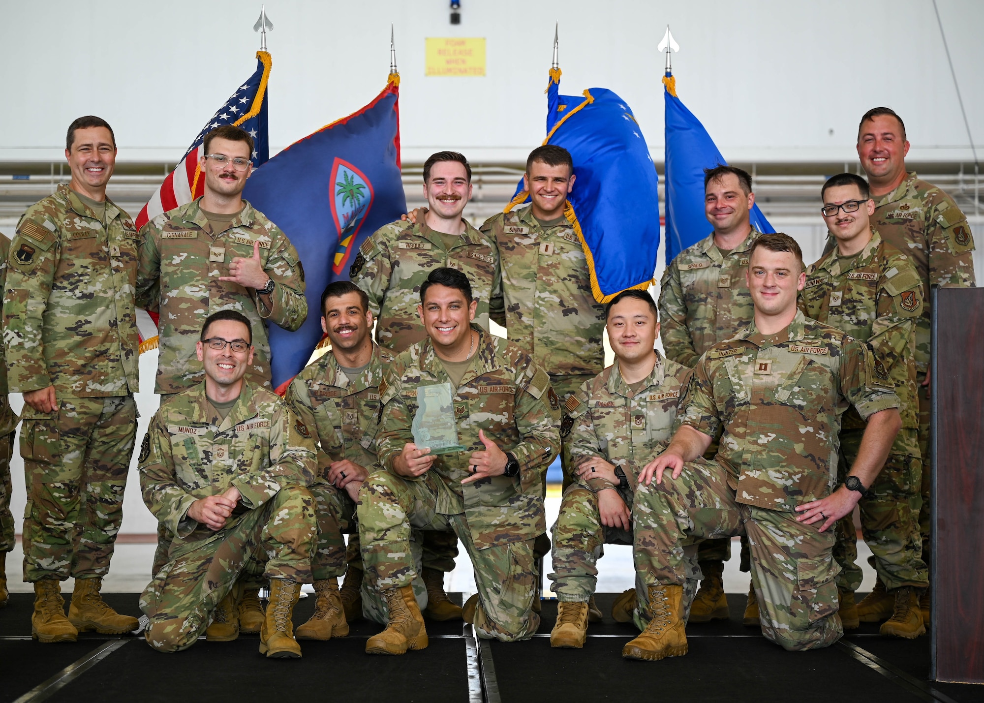 Andersen AFB hosted the first quarterly award ceremony for 2026.