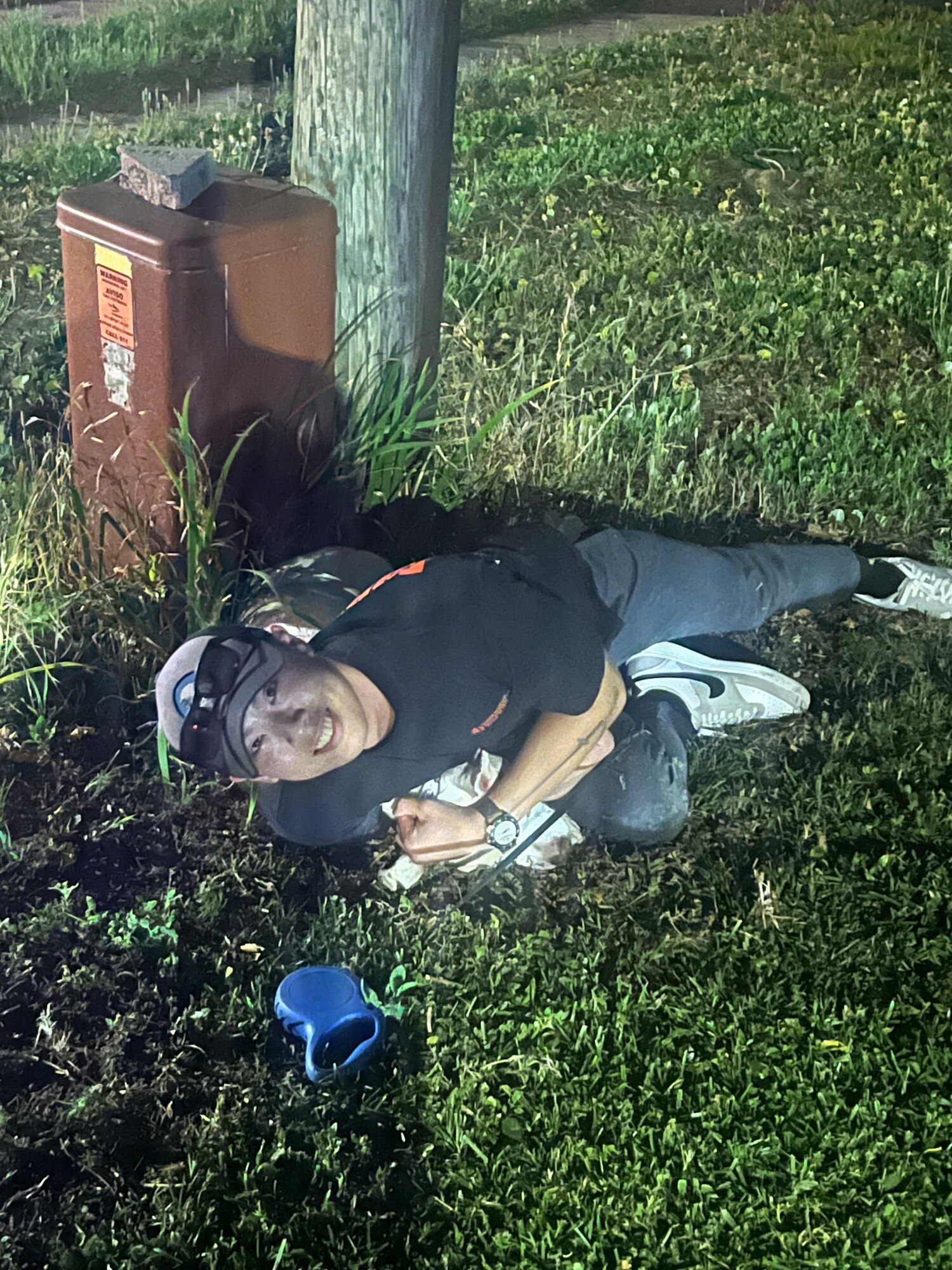 Airman restrain pitbull