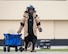 U.S. Air Force Staff Sgt. Benjamin Sherva, 5th Civil Engineer Squadron explosive ordnance disposal (EOD) team member, transports EOD equipment during Warbird Week at Minot Air Force Base, North Dakota, May 14, 2026. Sherva disarmed and defeated simulated explosives as part of Warbird Week. (U.S. Air Force photo by Senior Airman Kyle Wilson)