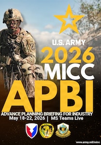 2026 Advanced Planning Briefing for Industry