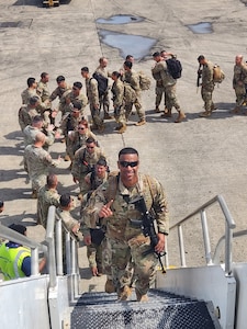 Active-duty logistics units with presence at Fort Buchanan enable strategic military equipment movement anytime, anywhere
