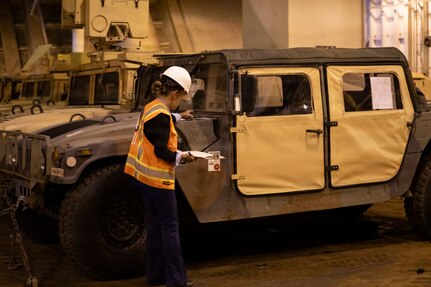 Active-duty logistics units with presence at Fort Buchanan enable strategic military equipment movement anytime, anywhere