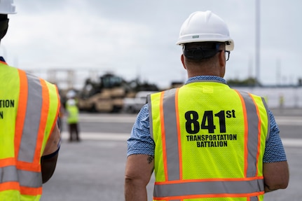 Active-duty logistics units with presence at Fort Buchanan enable strategic military equipment movement anytime, anywhere
