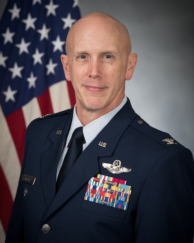 Official Photo of Colonel Jeremy R. Reeves, USAF