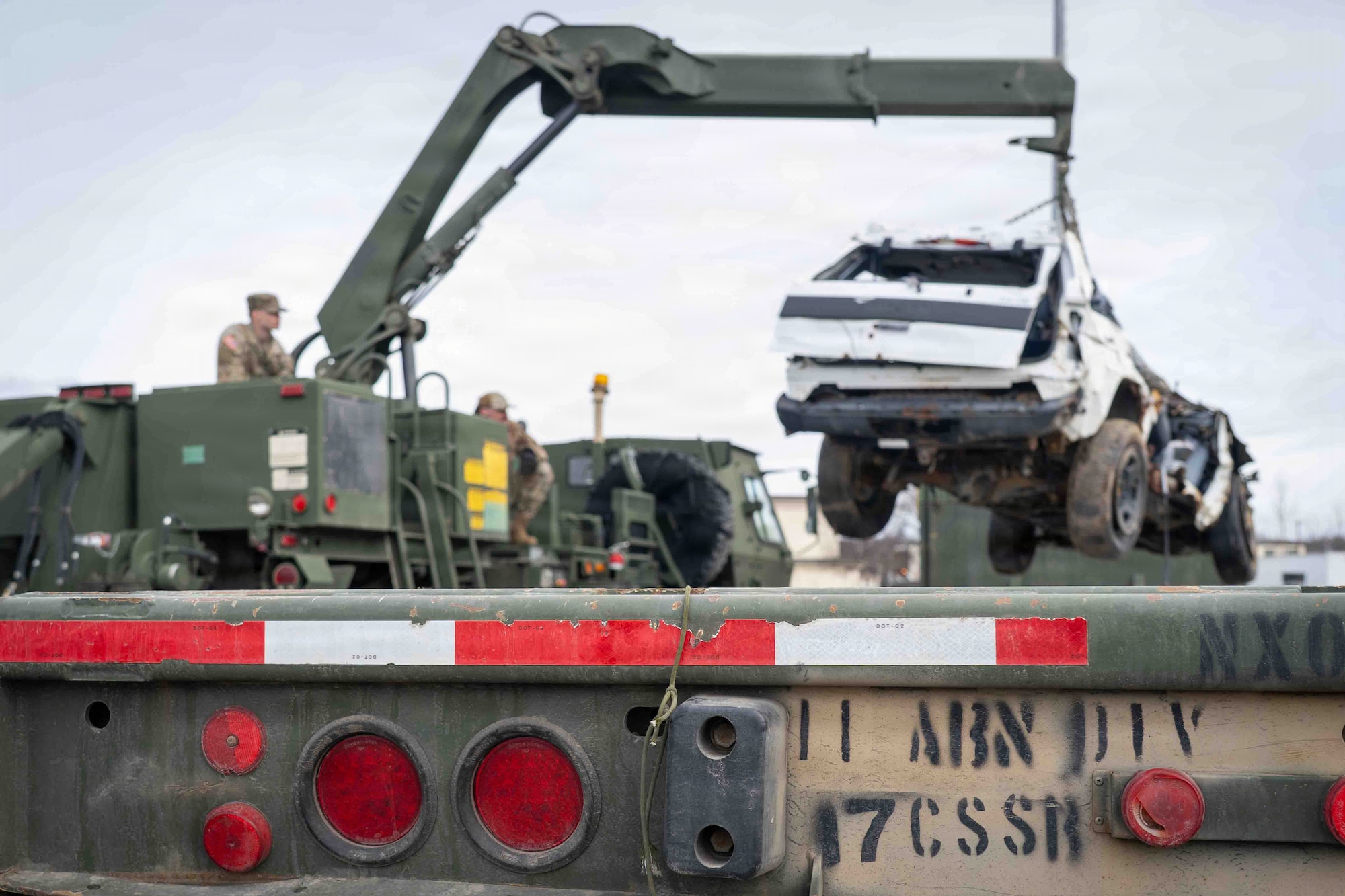The 773rd Logistic Readiness Squadron and 176th LRS partnered with 109th Transportation Company, 17th Combat Sustainment Support Battalion during Wrecker University at JBER to strengthen recovery operations, build interoperability and ensure joint forces remain ready to support the mission.