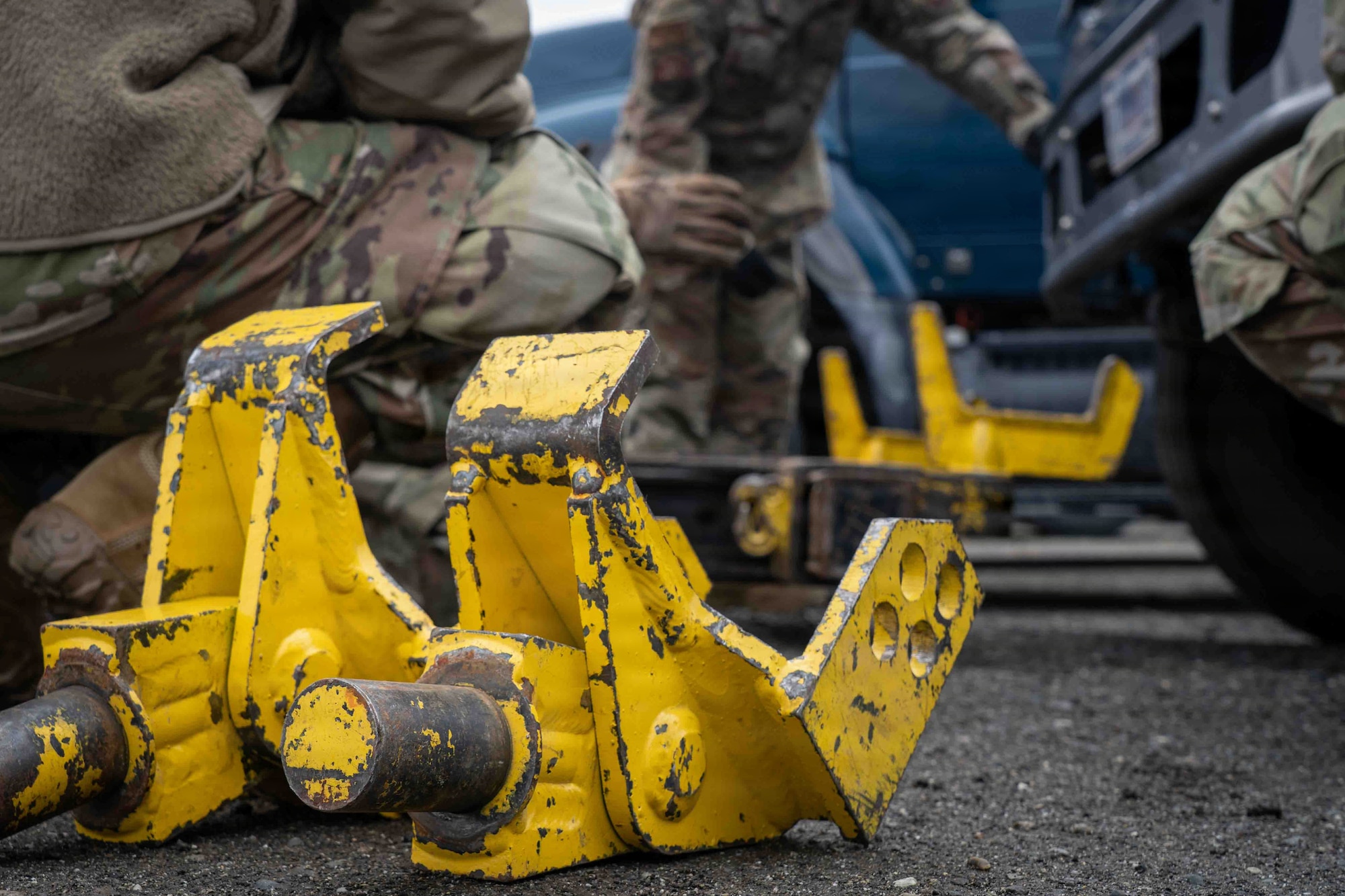The 773rd Logistic Readiness Squadron and 176th LRS partnered with 109th Transportation Company, 17th Combat Sustainment Support Battalion during Wrecker University at JBER to strengthen recovery operations, build interoperability and ensure joint forces remain ready to support the mission.