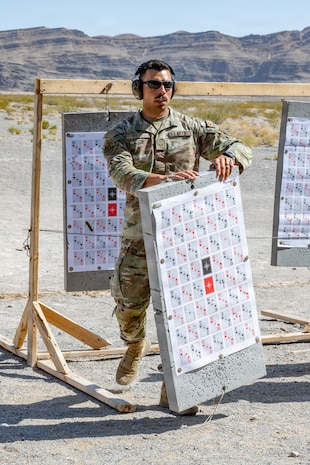 Male carrying a Target