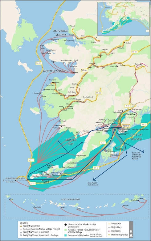 The U.S. Army Corps of Engineers – Alaska District prepared a new feasibility study and environmental assessment for navigational improvements at Homer Harbor and is seeking public comment on the draft document.