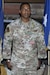 Then-Staff Sgt. Equeno Ogle of the 148th Air Support Operations Squadron (ASOS), 193rd Special Operations Wing, receives a Bronze Star medal on Sept. 24, 2019, at Fort Indiantown Gap, Pennsylvania, for service in combat while assigned as Joint Terminal Attack Controllers in Syria earlier in 2019. (U.S. Army National Guard photo by Staff Sgt. Zane Craig)