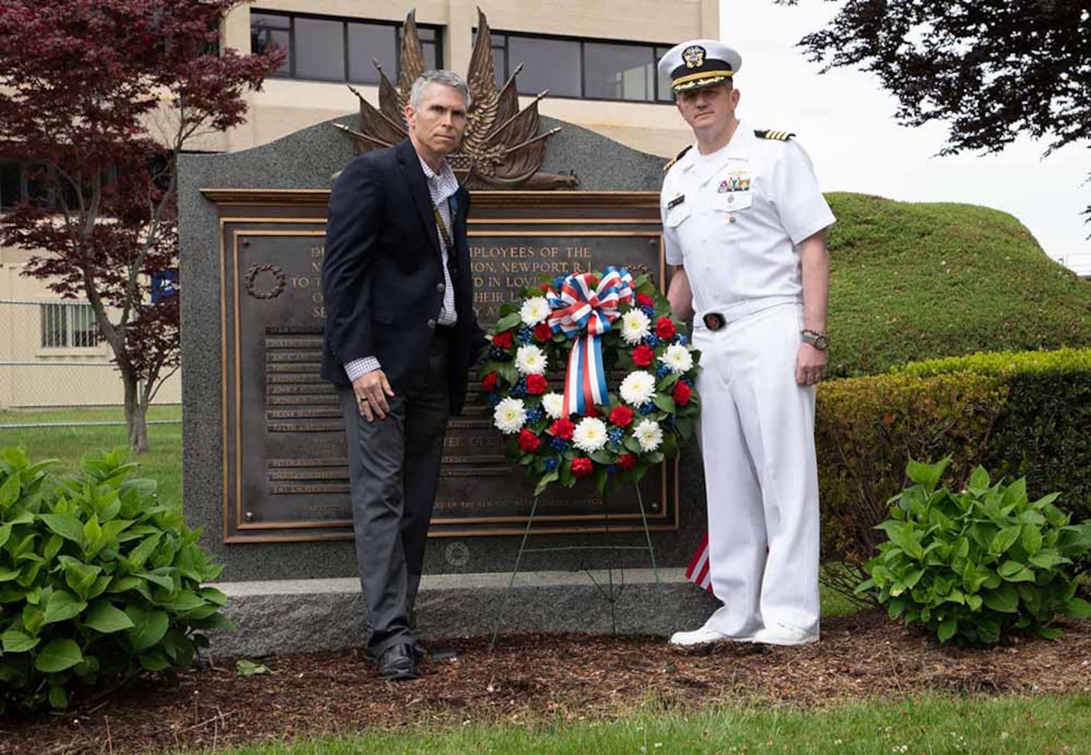 NUWC Division Newport hosts Memorial Day ceremony honoring 34 deaths in the line of duty