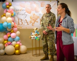 A Ready Force is a Supported Force

On April 27 IACH hosted an event for the Active Duty Soldiers currently enrolled in the installation’s Pregnancy Postpartum Physical Training (P3T) program. While it looked like a traditional baby shower, this gathering was a critical touchpoint for Soldier health and unit lethality.

The P3T program is a comprehensive approach to ensuring Soldiers can safely maintain their fitness during pregnancy and successfully transition back to the force afterward. By bringing these Soldiers together, IACH medical professionals and installation leaders are actively executing the Army's Holistic Health and Fitness (H2F) doctrine. 

We are incredibly proud of these Soldiers who are preparing for their toughest challenge yet, while remaining committed to the defense of our nation.