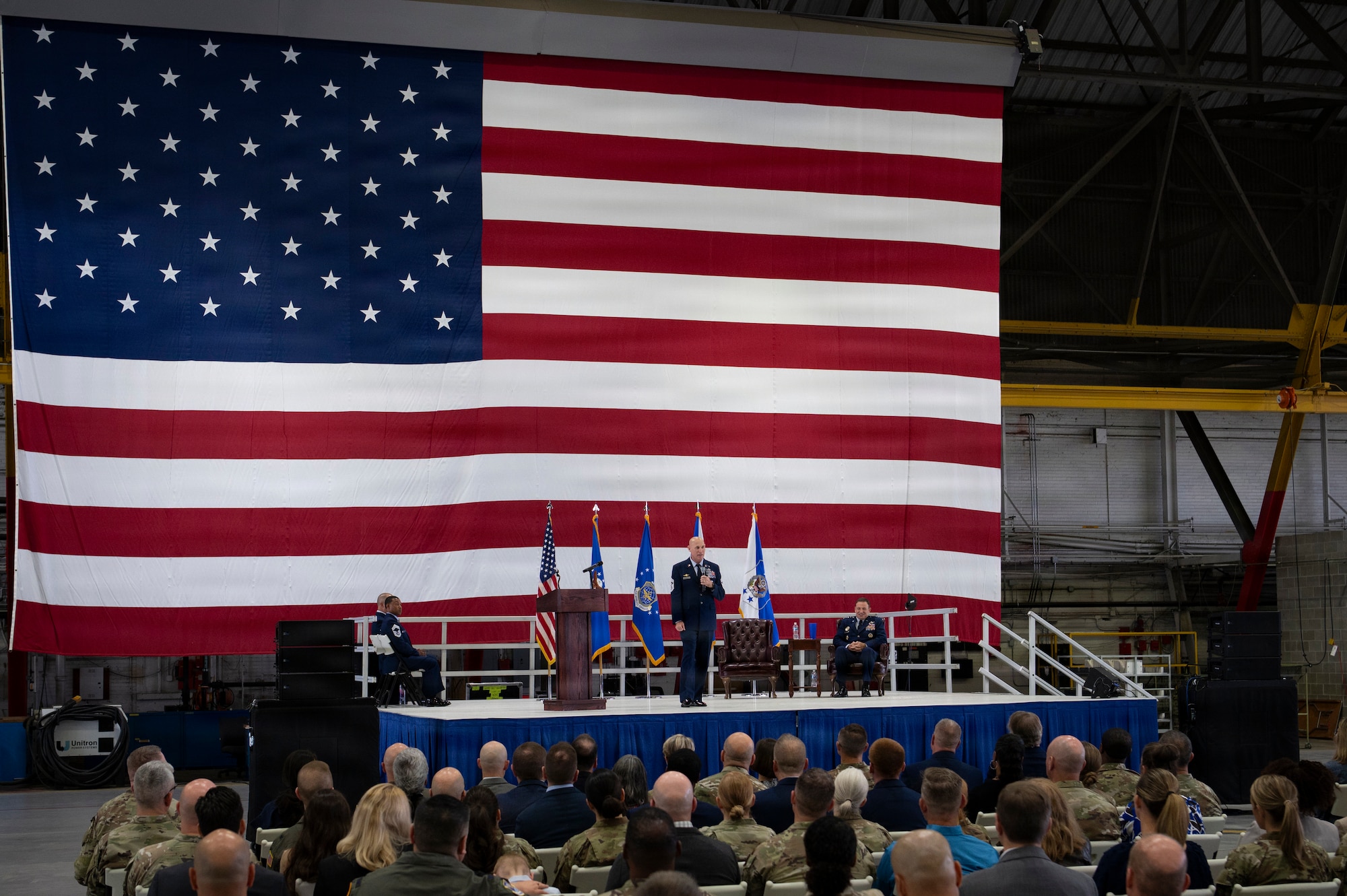 A retirement ceremony