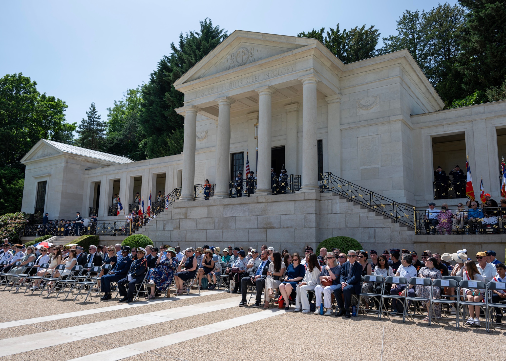 A Memorial Day ceremony was held at the Suresnes American Cemetery and Memorial, May 24, 2026.