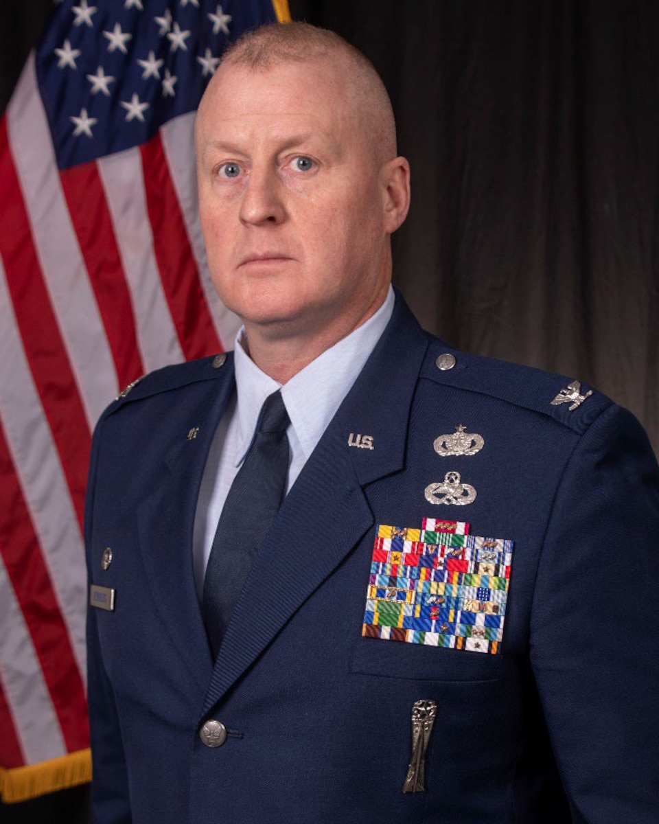Colonel Steven M. Reynolds, 104th Fighter Wing Deputy Wing Commander, biography photo
