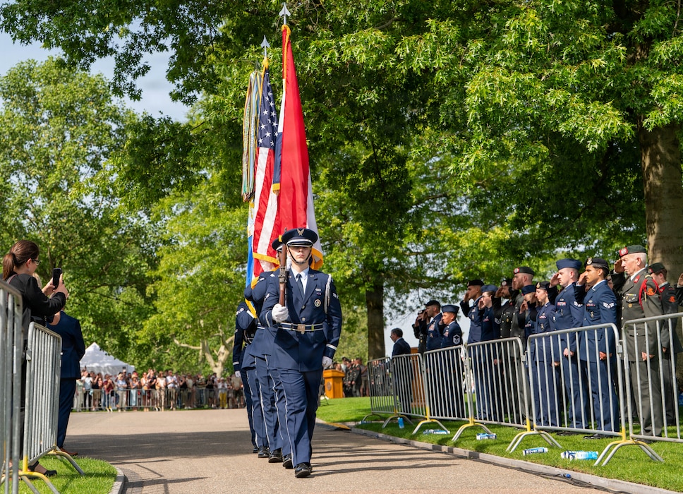 Netherlands American Cemetery Memorial Day ceremony