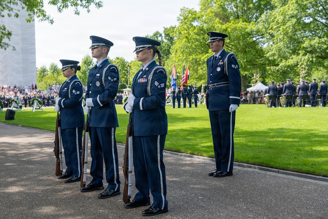 Netherlands American Cemetery Memorial Day ceremony