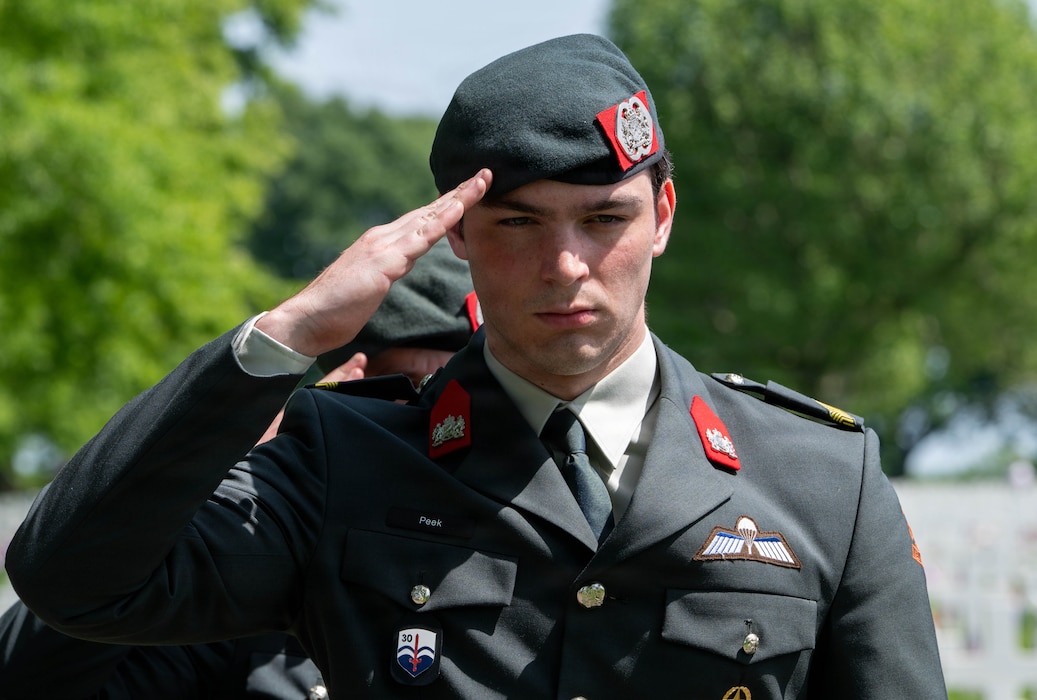 Netherlands American Cemetery Memorial Day ceremony