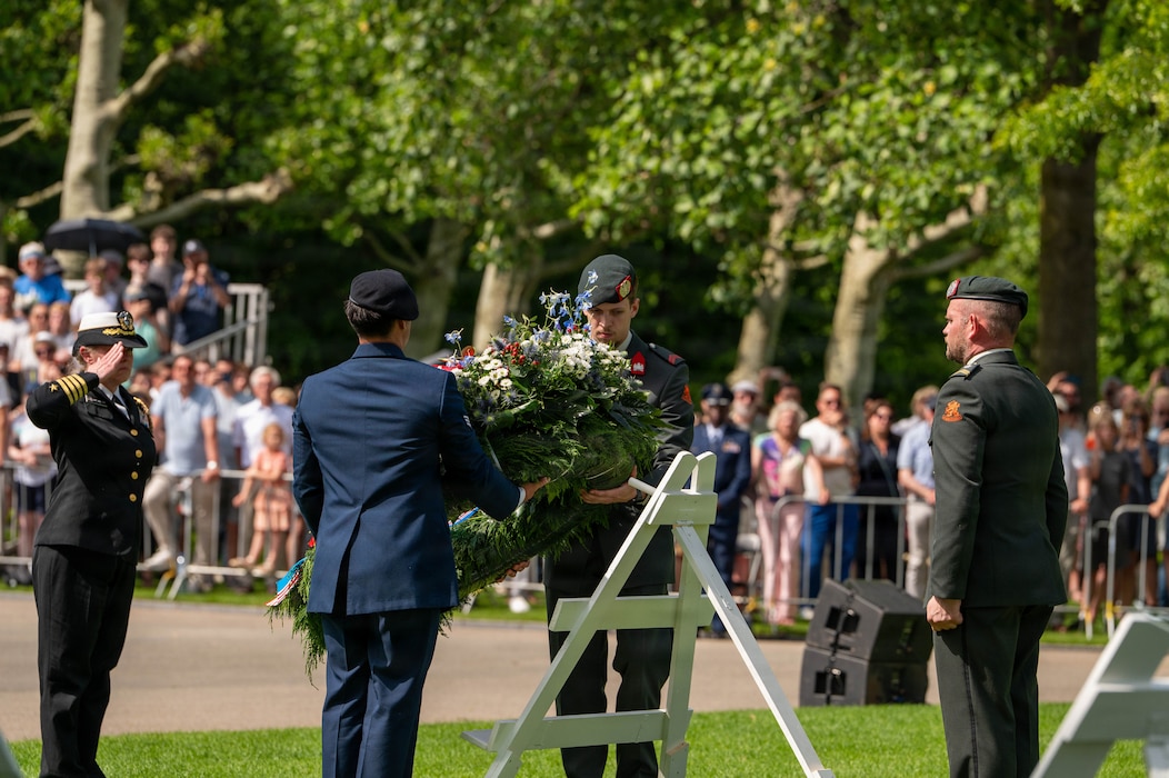 Netherlands American Cemetery Memorial Day ceremony